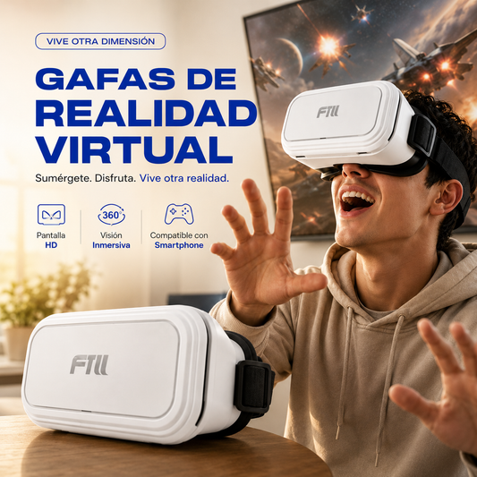 GAFAS DE REALIDAD VIRTUAL™: Explora Nuevos Mundos desde Casa
